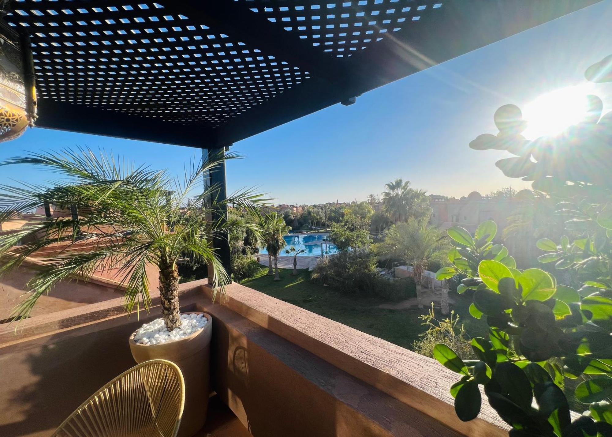 Duplex Atlas Golf Resort Pοοl Νieω Seriniτყ & Cαlm Марракеш Экстерьер фото