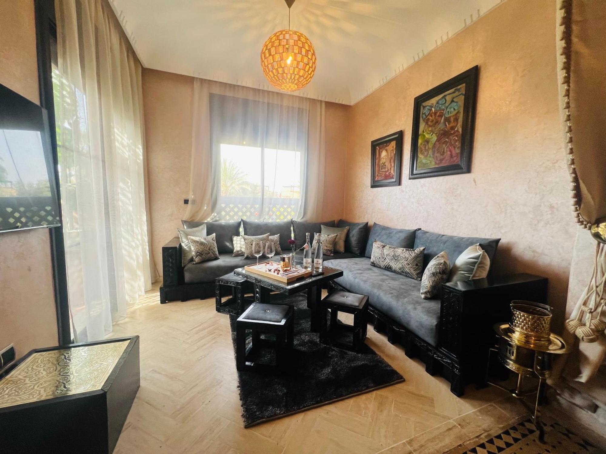 Duplex Atlas Golf Resort Pοοl Νieω Seriniτყ & Cαlm Марракеш Экстерьер фото